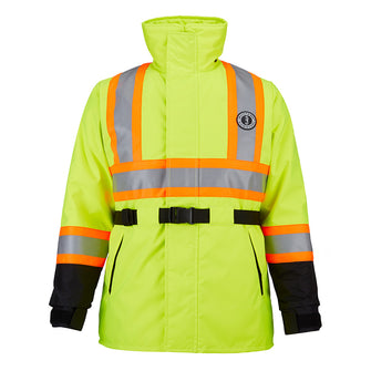 Mustang Classic Flotation Coat - Yellow/Black - Small | MC1506T3-239-S-206