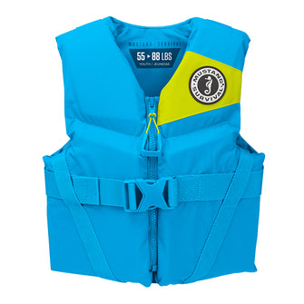 Mustang Youth REV Foam Vest - Blue | MV3570-268-0-206