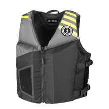 Mustang Young Adult REV Foam Vest - Grey/Yellow | MV3600-270-0-206