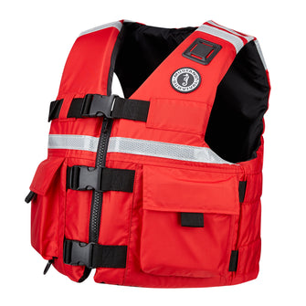 Mustang SAR Vest w/SOLAS Reflective Tape - Small | MV5606-4-S-216