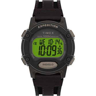 Timex Expedition Cat 5 - Brown Resin Case - Brown/Black Band | TW4B24500