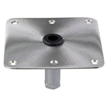 Springfield KingPin&trade; 7" x 7" Stainless Steel Square Base (Threaded) | 1630001