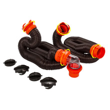 Camco RhinoFLEX 20 Sewer Hose Kit w/4 In 1 Elbow Caps | 39741
