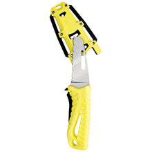 Wichard Offshore Rescue Knife Fixed Blade - Fluorescent | 10192