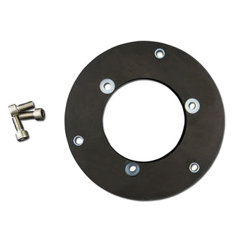 Lopolight Circular Baseplate f/Horizontal Mount Lights - Aluminum - Black | 400-401-B