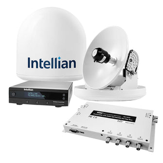 Intellian i2 US System w/DISH/Bell MIM-2 (w/3M RG6 Cable) & 15M RG6 Cable | B4-209DN2