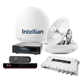 Intellian i3 US System w/DISH/Bell MIM-2 (w/3M RG6 Cable) 15M RG6 Cable & DISH HD Wally Receiver | B4-309DNSB2
