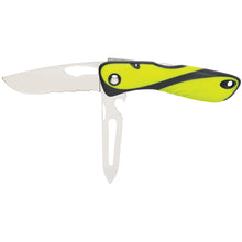 Wichard Offshore Knife - Serrated Blade - Shackler/Spike - Fluorescent | 10122