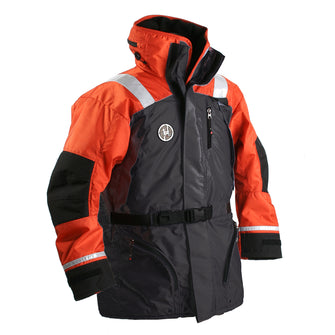 First Watch AC-1100 Flotation Coat - Orange/Black - XL | AC-1100-OB-XL