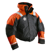 First Watch AB-1100 Flotation Bomber Jacket - Orange/Black - Small | AB-1100-OB-S