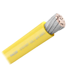 Pacer Yellow 4/0 AWG Battery Cable - Sold By The Foot | WUL4/0YL-FT