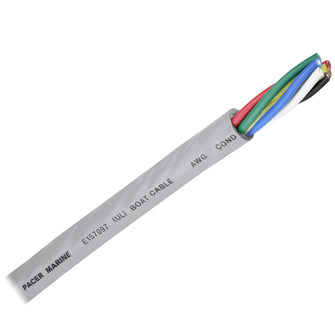 Pacer 16/6 AWG Round Cable - Black/Brown/Blue/Green/White/Red - 500 | WR16/6G-500