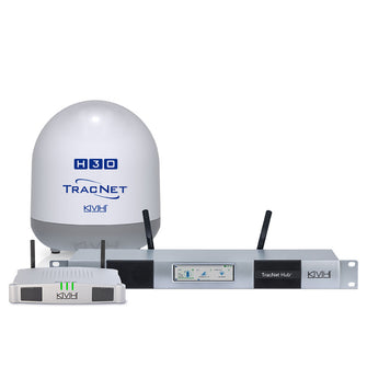 KVH TracNet&trade; H30 Ku-Band Antenna w/TracNet Hub | 01-0432-11