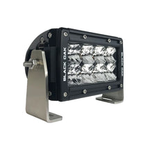 Black Oak Pro Series Double Row Flood 4" Light Bar - Black | 4F-D5OS