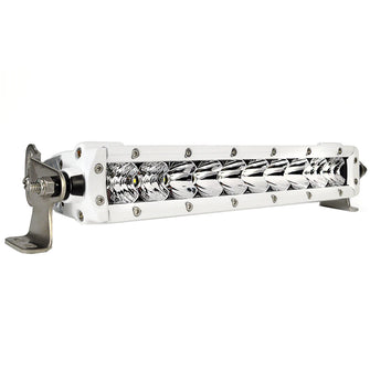 Black Oak Single Row Combo 10" Light Bar - White | 10CM-S5OS