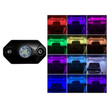Black Oak Rock Accent Light - RGB - Black Housing | RL-RGB