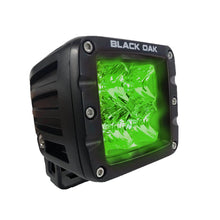 Black Oak Green Hog Hunting 2" Flood Pod - Black | 2G-POD3OS