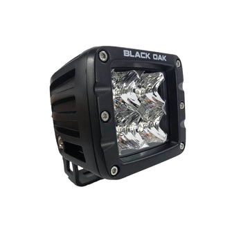 Black Oak Pro Series 2" Flood Pod - Black | 2F-POD10CR