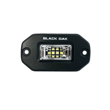 Black Oak Pro Series 2" Flush Mounted Scene Light - Black | 2FSLB-S