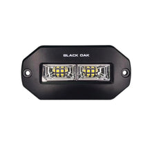 Black Oak Pro Series 4" Flush Mount Spreader Light - Black Housing | 4BFMSL-S