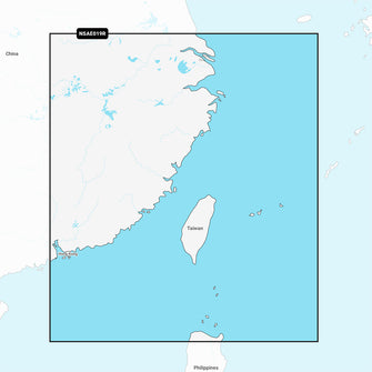 Garmin Navionics+ NSAE019R - Taiwan - Marine Chart | 010-C1217-20