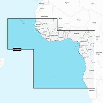 Garmin Navionics+ NSAF005R - Africa, West - Marine Chart | 010-C1226-20