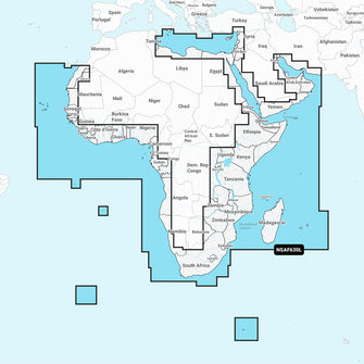 Garmin Navionics+ NSAF630L - Africa & Middle East - Marine Chart | 010-C1228-20