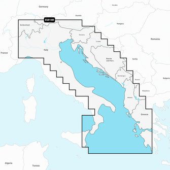 Garmin Navionics+ NSEU014R - Italy, Adriatic Sea - Marine Chart | 010-C1239-20