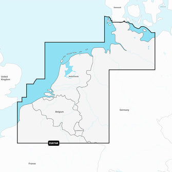 Garmin Navionics+ NSEU076R - Benelux & Germany, West - Marine Chart | 010-C1242-20