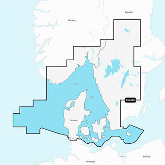 Garmin Navionics+ NSEU042R - Oslo to Trelleborg - Marine Chart | 010-C1245-20