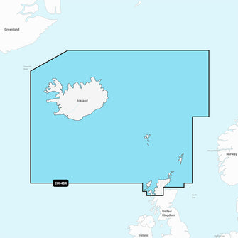 Garmin Navionics+ NSEU043R - Iceland to Turkey - Marine Chart | 010-C1246-20