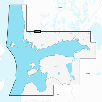 Garmin Navionics+ NSEU050R - Gulf of Finland & Riga - Marine Chart | 010-C1249-20