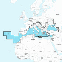 Garmin Navionics+ NSEU643L - Mediterranean & Black Sea - Marine Chart | 010-C1272-20