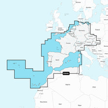 Garmin Navionics+ NSEU646L - Europe, Central & West - Marine Chart | 010-C1275-20