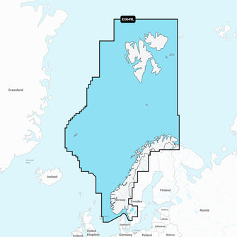 Garmin Navionics+ NSEU649L - Norway - Marine Chart | 010-C1276-20