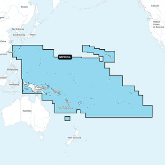 Garmin Navionics+ NSPC014L - Pacific Islands - Marine Chart | 010-C1279-20