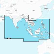 Garmin Navionics Vision+ NVAE010L - Indian Ocean & South China Sea - Marine Chart | 010-C1213-00