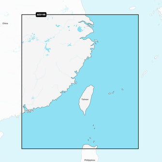 Garmin Navionics Vision+ NVAE019R - Taiwan - Marine Chart | 010-C1217-00