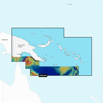 Garmin Navionics Vision+ NVAE025R - Papua New Guinea & Solomon Islands - Marine Chart | 010-C1223-00