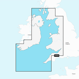 Garmin Navionics Vision+ NVEU004R - Irish Sea - Marine Chart | 010-C1232-00