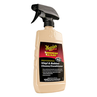 Meguiars M40 Mirror Glaze Vinyl & Rubber Cleaner & Conditioner - 16oz | M4016