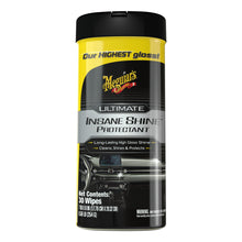 Meguiars Ultimate Insane Shine Protectant Wipes - 30 Wipes | G220200