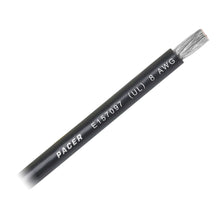 Pacer Black 8 AWG Battery Cable - Sold By The Foot | WUL8BK-FT