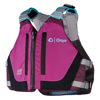Onyx Airspan Breeze Life Jacket - M/L - Purple | 123000-600-040-23