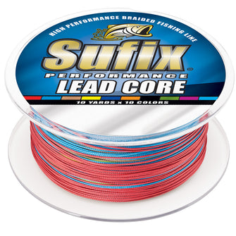 Sufix Performance Lead Core - 12lb - 10-Color Metered - 200 yds | 668-212MC