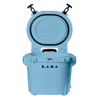 LAKA Coolers 30 Qt Cooler w/Telescoping Handle & Wheels - Blue | 1080