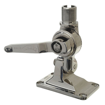 Glomex 4-Way Heavy-Duty Stainless Steel Ratchet Mount | RA116SS