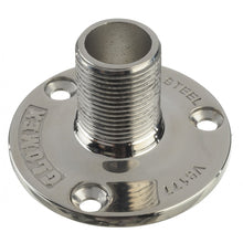 Glomex 1" Stainless Steel Straight Mount | V9177