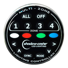 Shadow-Caster Round Zone Controller 4 Channel Remote f/MZ-LC or SCM-LC | SCM-ZC-REMOTE