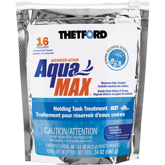 Thetford AquaMax&reg; Holding Tank Treatment - 16 Toss-Ins - Spring Shower Scent | 96631